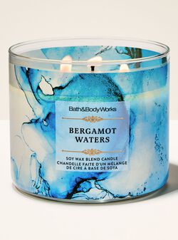 Bergamot Waters 3-Wick Candle image number null