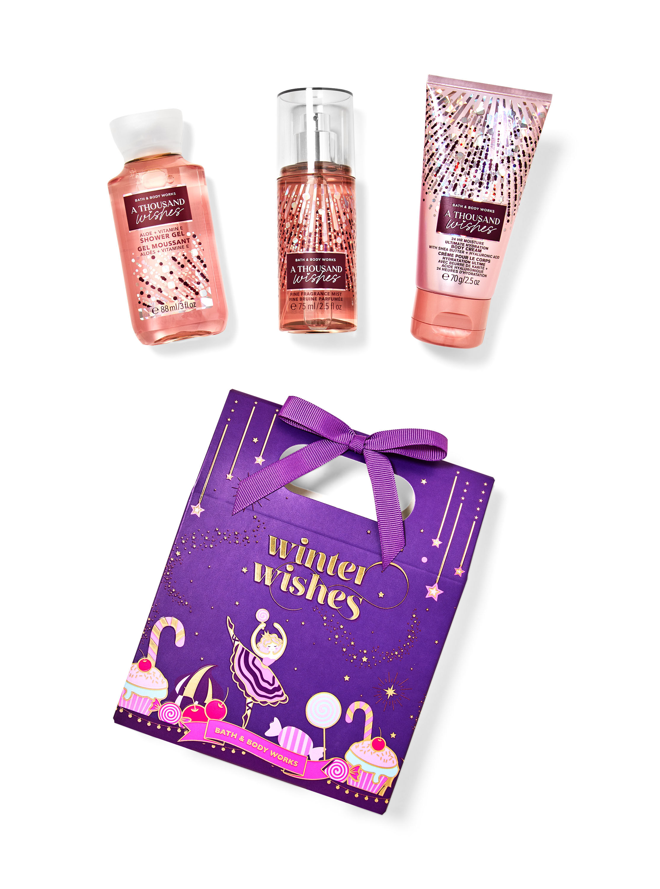 Buy A Thousand Wishes Mini Gift Box Set Online | Bath & Body Works Malaysia