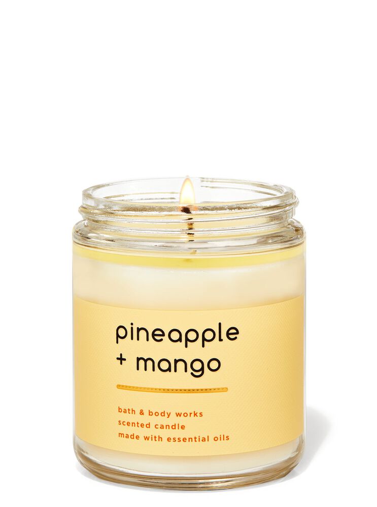 Pineapple Mango Single Wick Candle Single Wick Candle