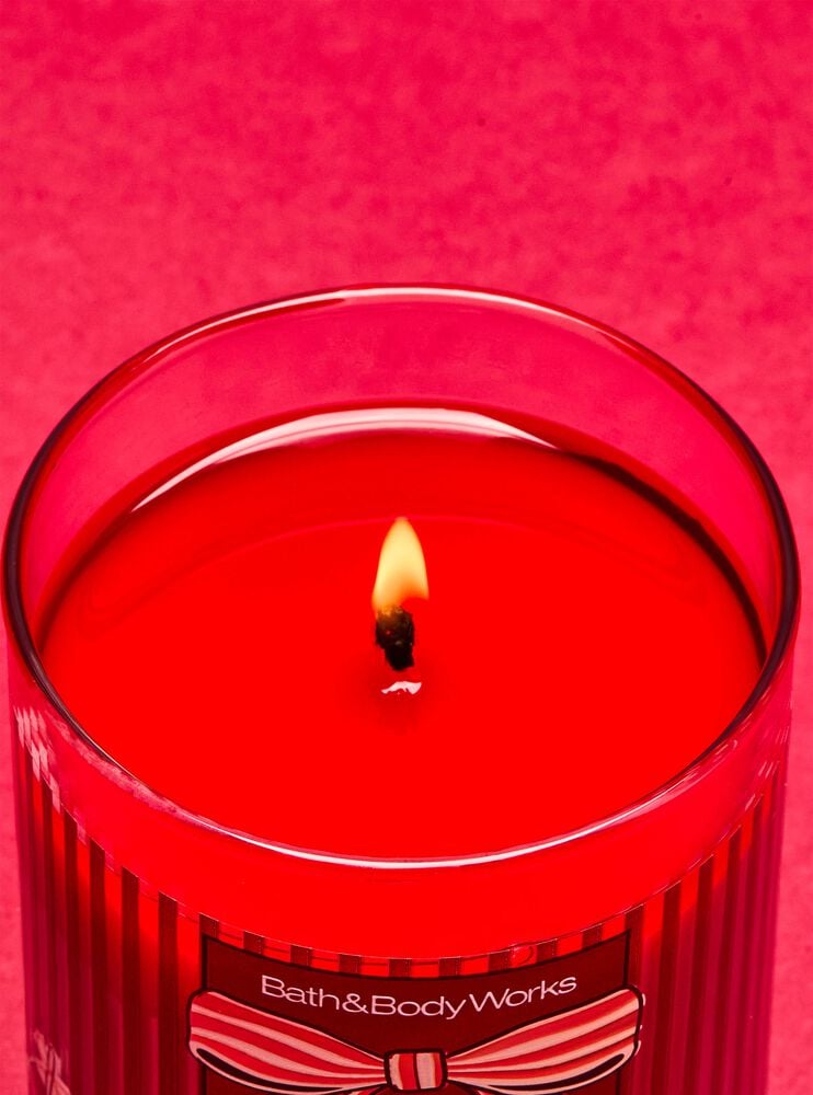 Winter Candy Apple Single Wick Candle Signature Single Wick Candle