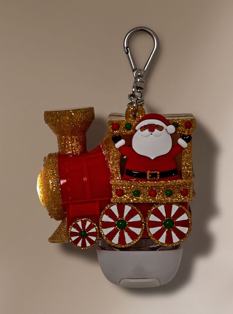 Light-Up Sound Holiday Santa Train PocketBac Holder PocketBac Holder