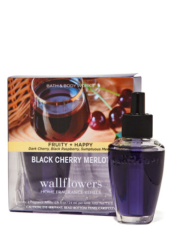 Black Cherry Merlot Wallflowers Fragrance Refills, 2-Pack Wallflowers Fragrance Refills, 2-Pack