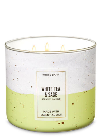 White Tea N Sage 3-Wick Candle 3-Wick Candle
