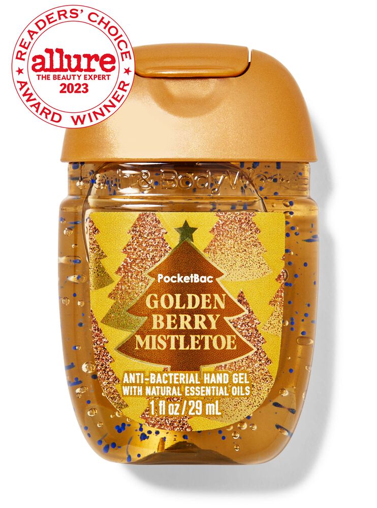 Golden Berry Mistletoe PocketBac Hand Sanitizer PocketBac Hand Sanitizer