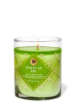 Guilty as Fig Single Wick Candle