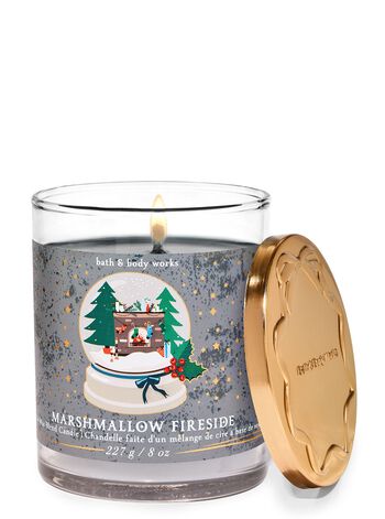 Marshmallow Fireside Single Wick Candle Single Wick Candle