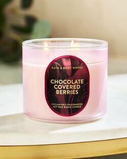 Chocolate Covered Berries 3-Wick Candle image number null