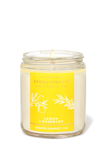 Lemon Rosemary Single Wick Candle Single Wick Candle