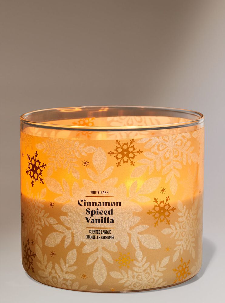 Cinnamon Spiced Vanilla 3-Wick Candle 3-Wick Candle