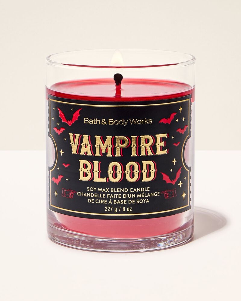 Vampire Blood Single Wick Candle Single Wick Candle