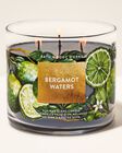 Bergamot Waters 3-Wick Candle image number null