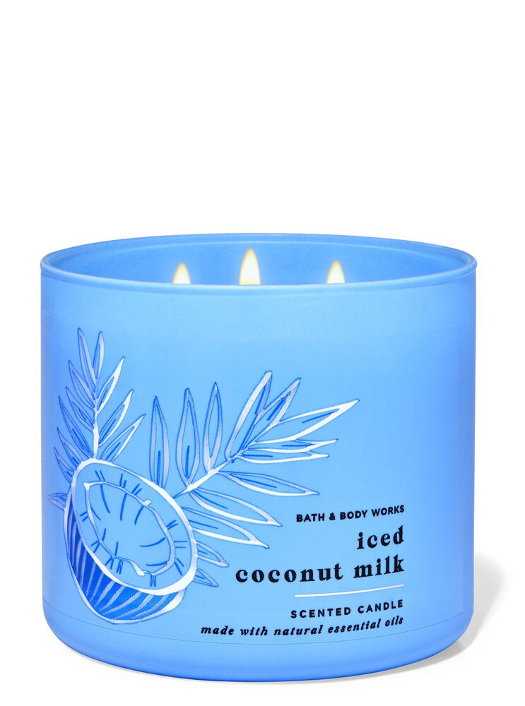Iced Coconut Milk 3-Wick Candle 3-Wick Candle