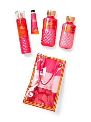Pink Pineapple Sunrise Gift Bag Set Gift Bag Set