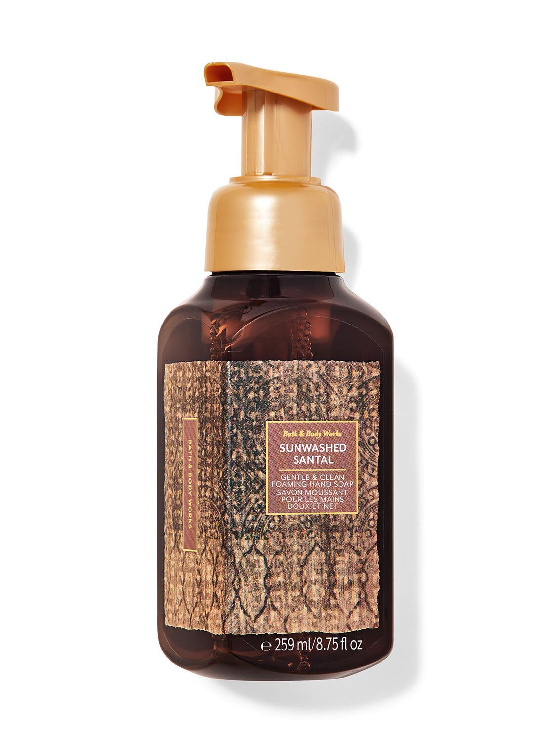 Shop Sunwashed Santal Gentle & Clean Foaming Hand Soap | MY Bath