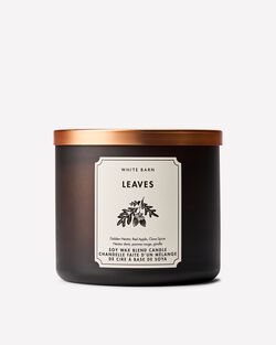 Leaves 3-Wick Candle image number null