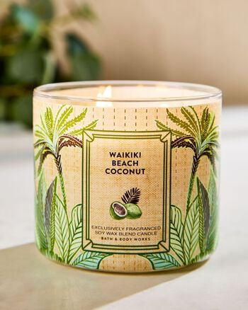 Waikiki Beach Coconut 3-Wick Candle 3-Wick Candle