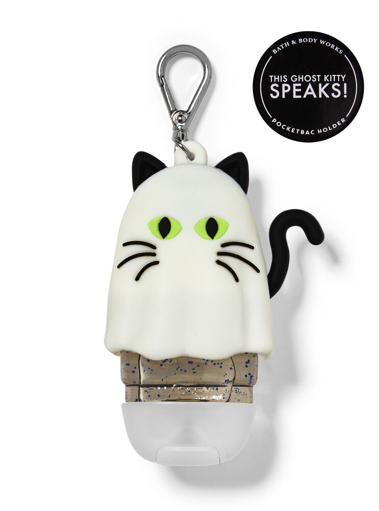 Noise-Making Ghost Kitty PocketBac Holder