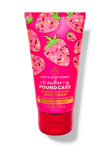 Strawberry Pound Cake Travel Size Ultimate Hydration Body Cream Travel Size Ultimate Hydration Body Cream