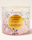 Forever Cherry Blossom 3-Wick Candle image number null