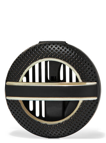 Black Textured Soft Touch Visor & Vent Clip Car Fragrance Holder