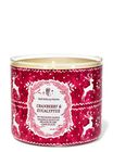 Cranberry & Eucalyptus 3-Wick Candle image number null