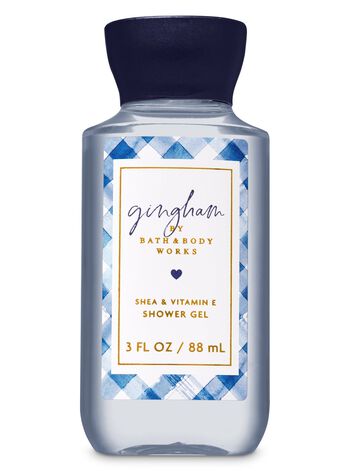 Gingham Travel Size Shower Gel Travel Size Shower Gel