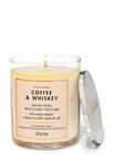 Coffee & Whiskey Single Wick Candle image number null