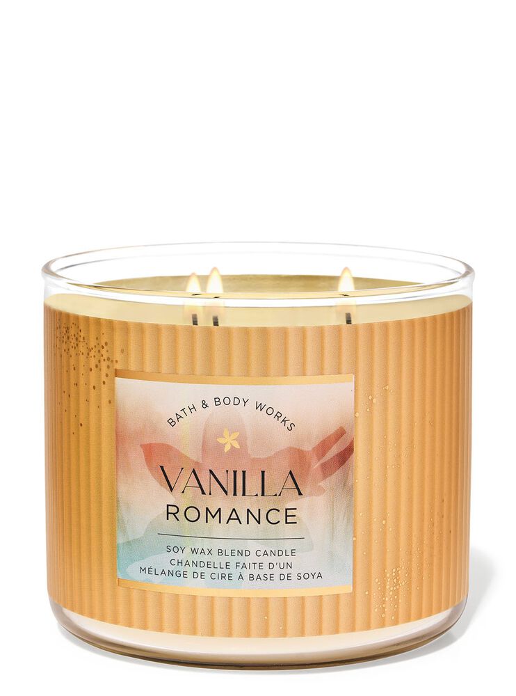 Vanilla Romance 3-Wick Candle 3-Wick Candle