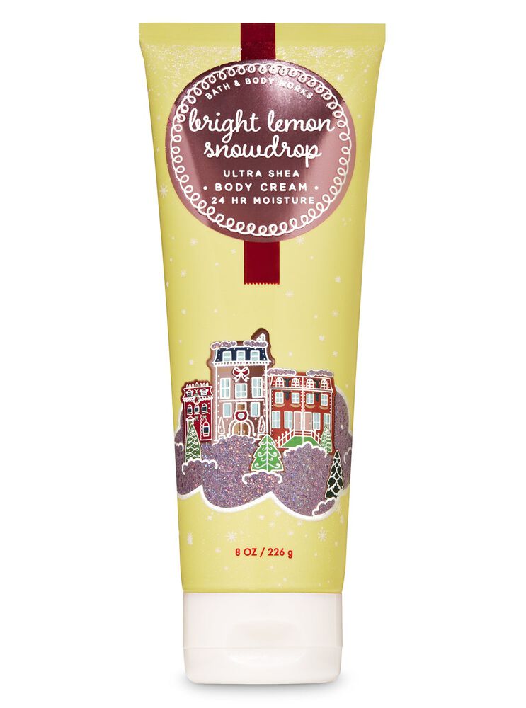 Bright Lemon Snowdrop Body Cream Ultra Shea Body Cream