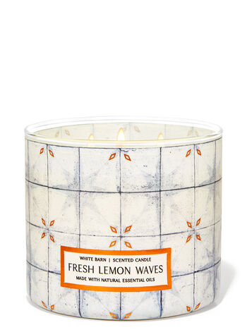 Fresh Lemon Waves 3-Wick Candle 3-Wick Candle
