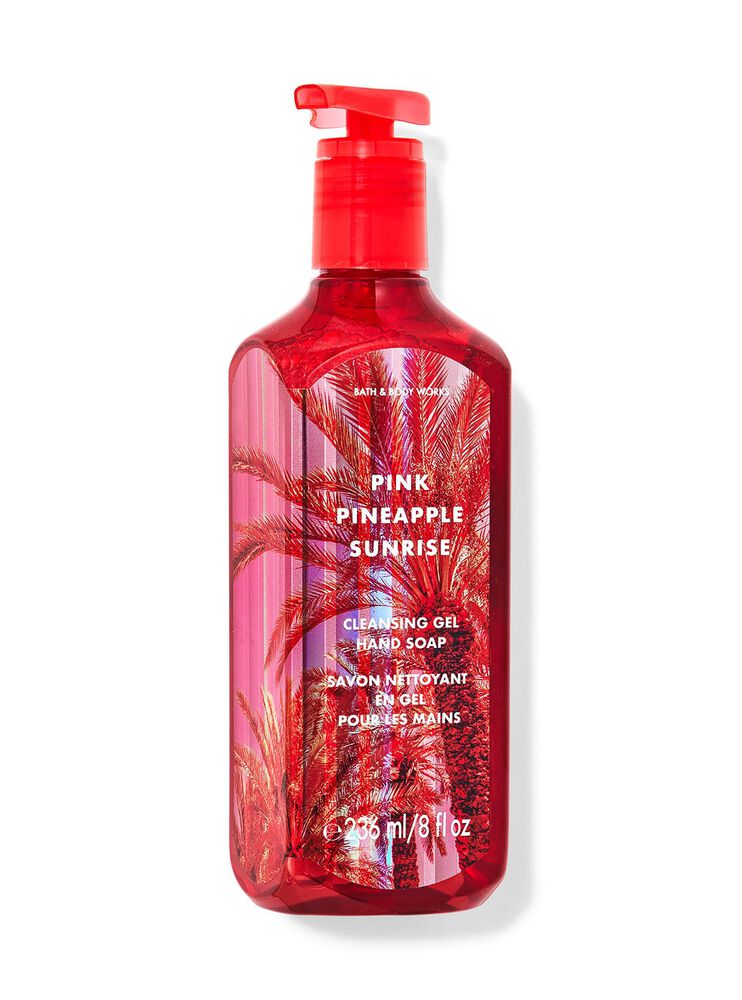 Pink Pineapple Sunrise Cleansing Gel Hand Soap Cleansing Gel Hand Soap