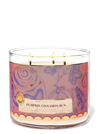 Pumpkin Cinnamon Bun 3-Wick Candle 3-Wick Candle