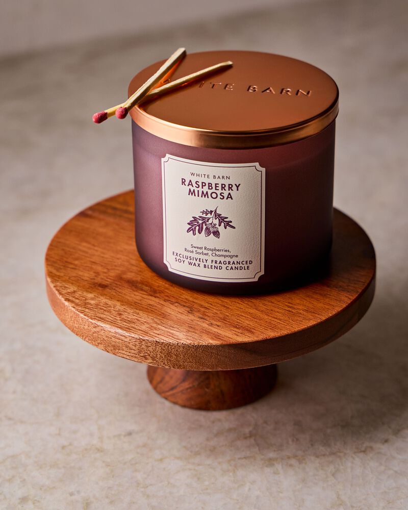 Raspberry Mimosa 3-Wick Candle 3-Wick Candle