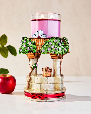 Snow White Pedestal
 3-Wick Candle Holder 3-Wick Candle Holder