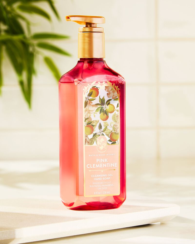 Pink Clementine Cleansing Gel Hand Soap Cleansing Gel Hand Soap