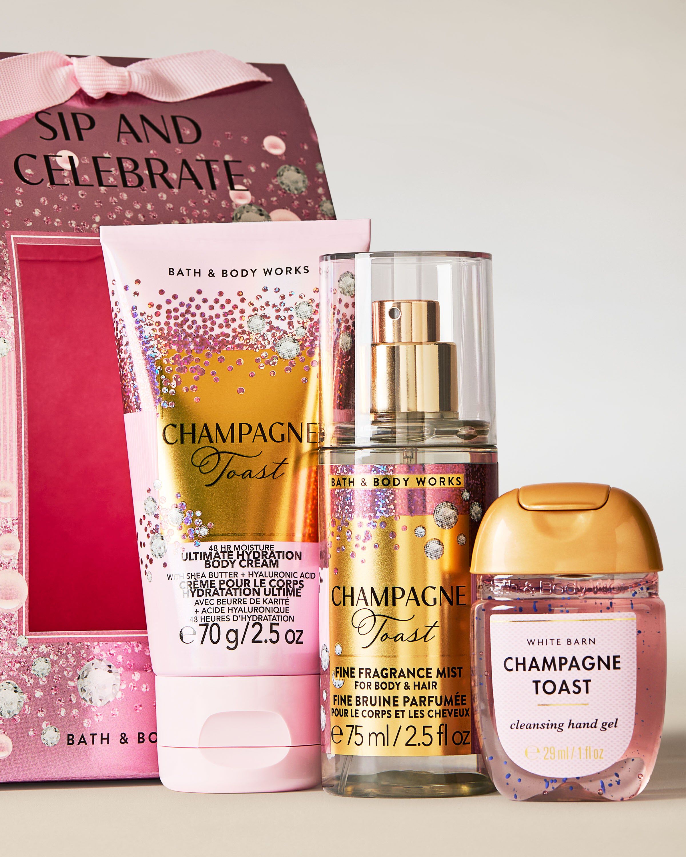 Shop Champagne Toast Gift Set | Bath & Body Works Malaysia