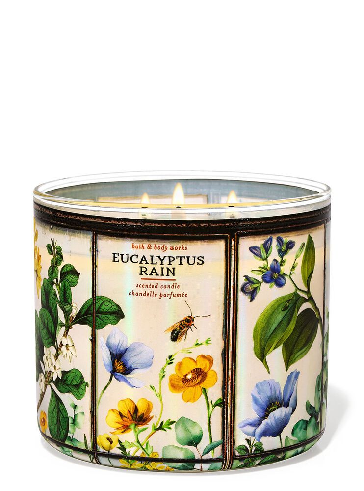Eucalyptus Rain 3-Wick Candle 3-Wick Candle