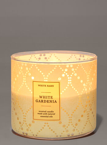 White Gardenia 3-Wick Candle 3-Wick Candle