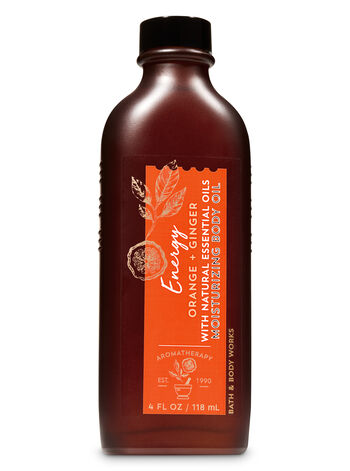 Orange Ginger Body Oil Moisturizing Body Oil