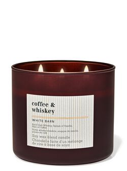Coffee & Whiskey 3-Wick Candle