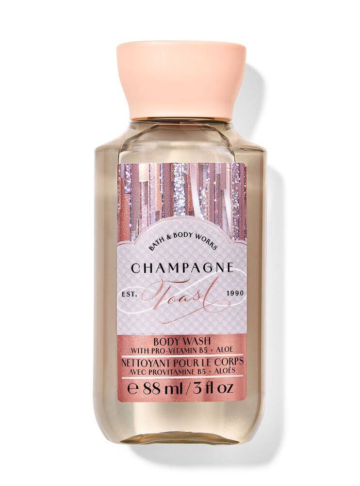 Champagne Toast Travel Size Body Wash Travel Size Body Wash