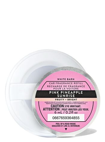 Pink Pineapple Sunrise Car Fragrance Refill Car Fragrance Refill