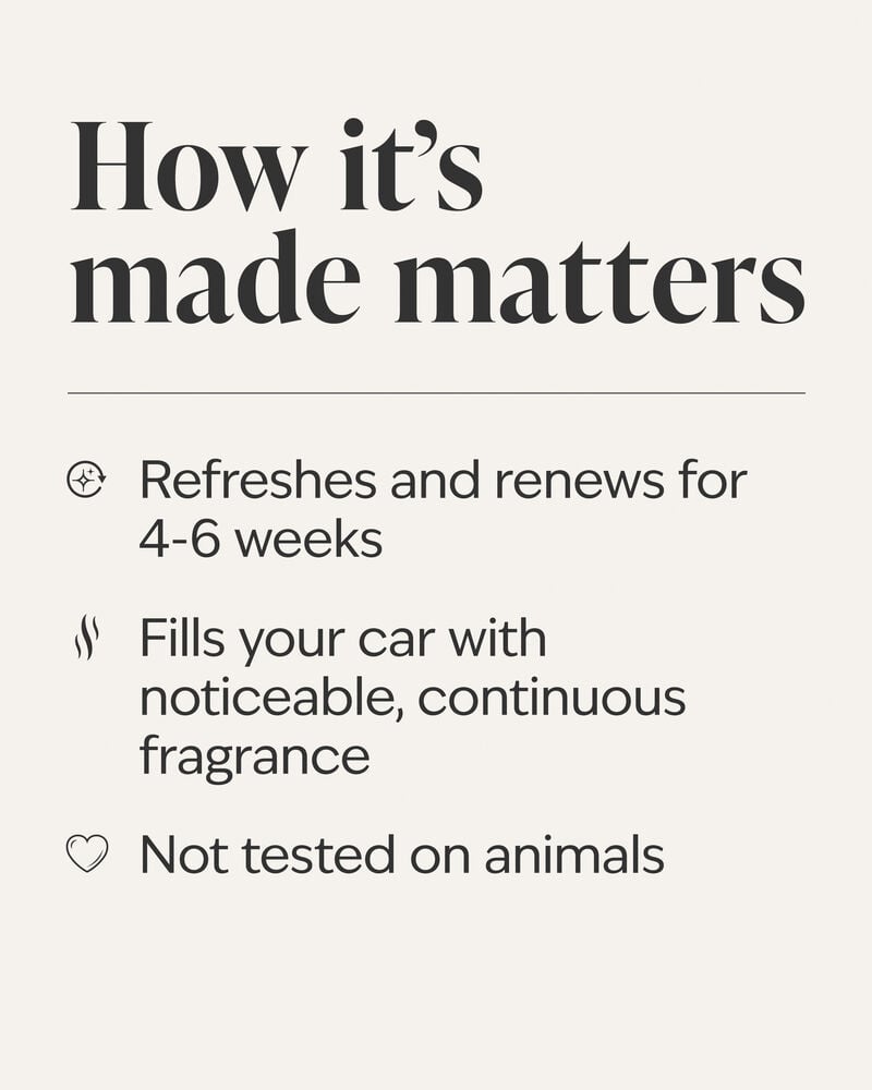 Champagne Toast Car Fragrance Refill Car Fragrance Refill