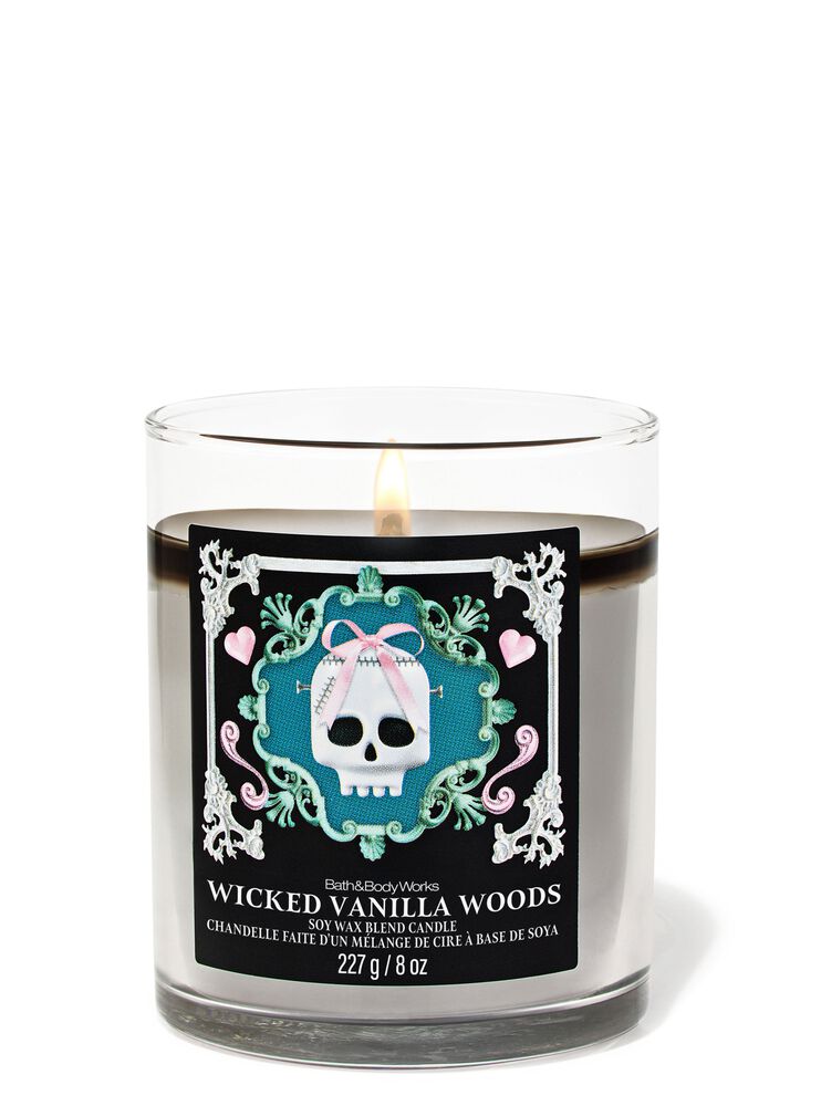 Wicked Vanilla Woods Single Wick Candle Single Wick Candle