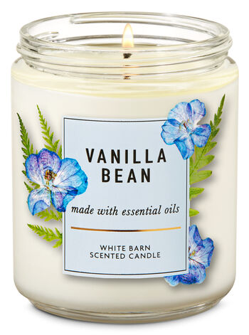 Vanilla Bean Single Wick Candle Single Wick Candle