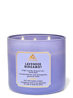 Lavender Bergamot 3-Wick Candle