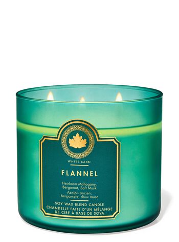 Flannel 3-Wick Candle 3-Wick Candle