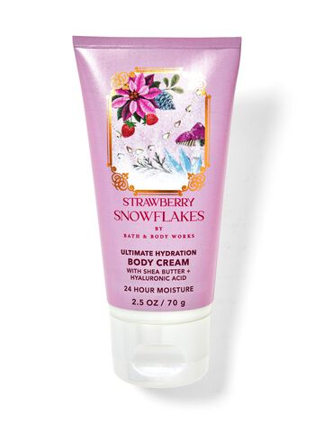 Strawberry Snowflakes Travel Size Body Cream Travel Size Body Cream