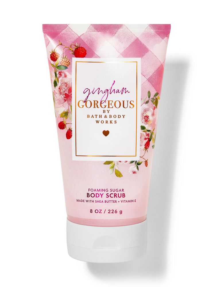 Gingham Gorgeous Foaming Sugar Body Scrub Foaming Sugar Body Scrub