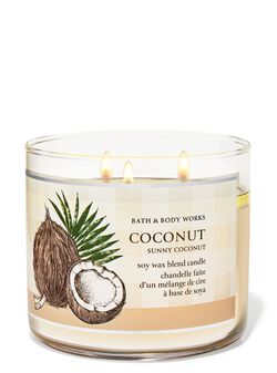 Sunny Coconut 3-Wick Candle